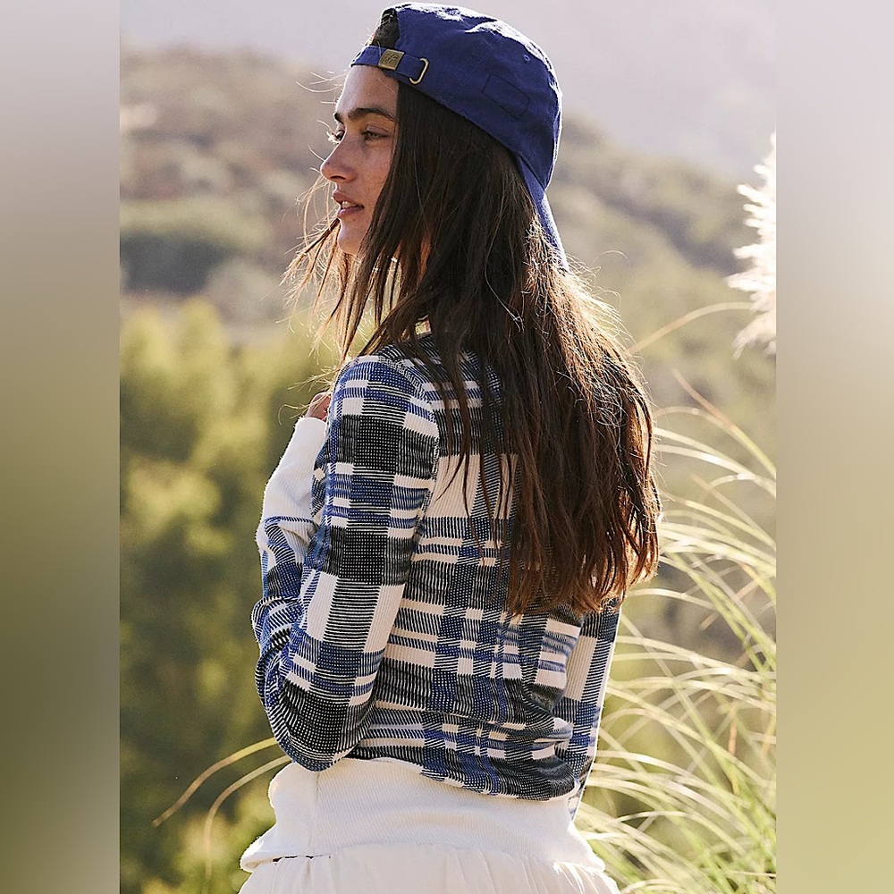NEW Free People Movement Rally Printed Layer Long Sleeve - Picture 12 of 13